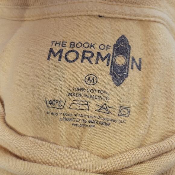 God's Favorite T-Shirt by The Book of Mormon, size Medium - Picture 4 of 4